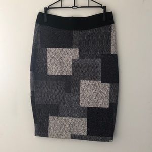 Margaret Olearly patchwork pencil skirt